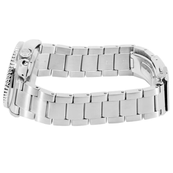 Seiko 5 Sports SKX Street Denim Blue Dial Silver Steel Strap Watch for Men - SRPL77K1 - Image 9